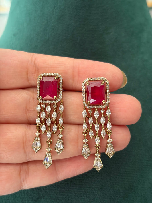TJ(635)Suhana antique AD necklace set