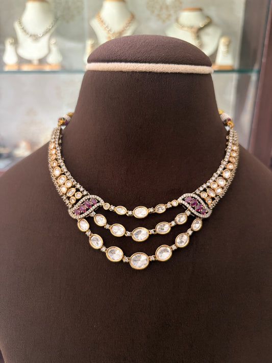 TS(582)Kamakshi designer necklace set