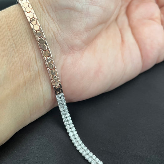 925 hallmark Italian silver bracelet