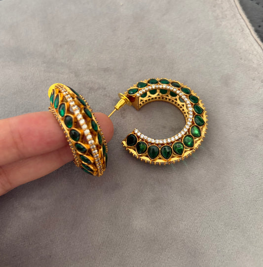 MS(325)Tara Polki earrings