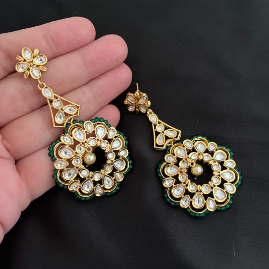 Polki Earrings