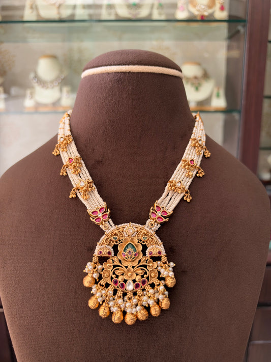 SV(625)Amaya heritage necklace set
