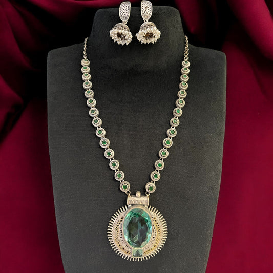 Oxidised Necklace set