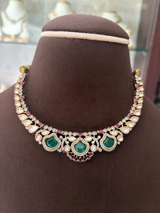 TS(576) Jiya antique necklace set
