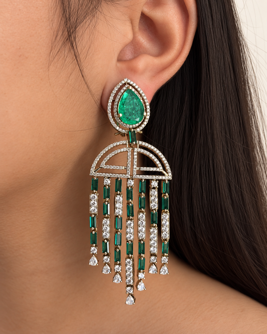 CH (486) Neema Sabyasachi Inspired Earrings