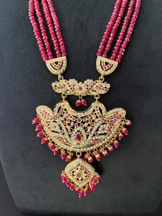 Long jadau Necklace set
