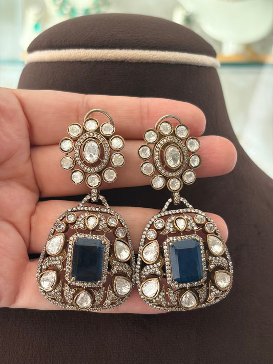 CH(1210)Masenate Polki necklace set