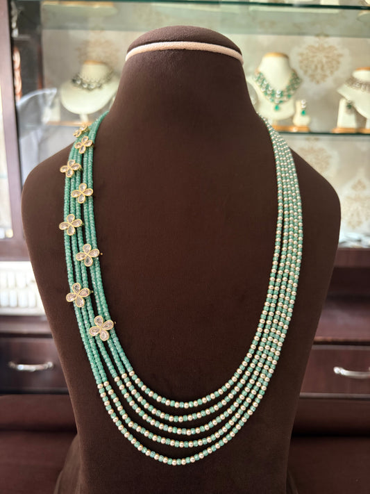 (815)Rajeshwari Cz stone mala