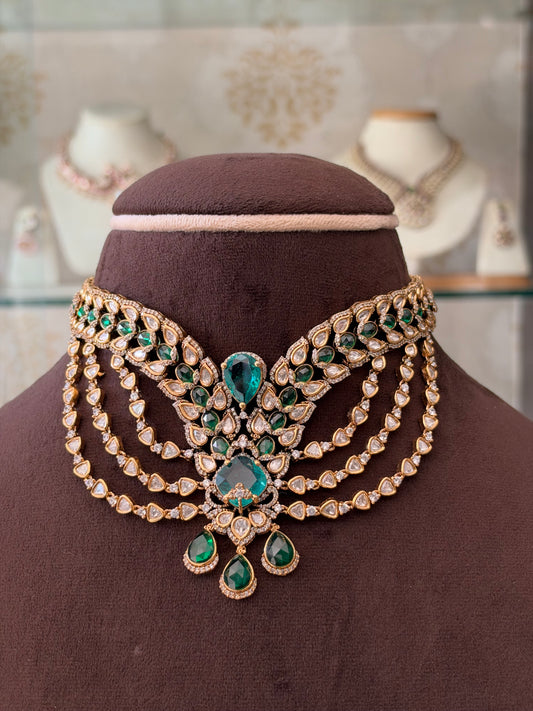 SL(2415)Roopmati layering necklace set