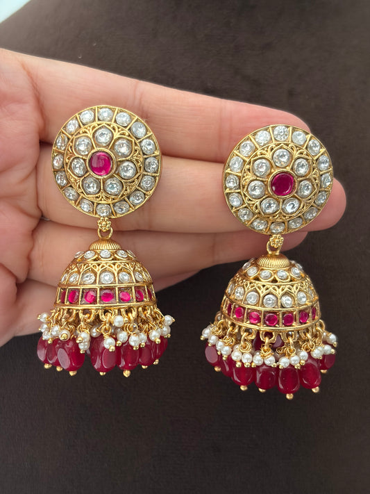GT(298)Kalyani Jadau jhumki