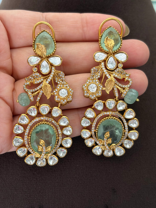 CH(1795)Letizia lazer designed Polki set