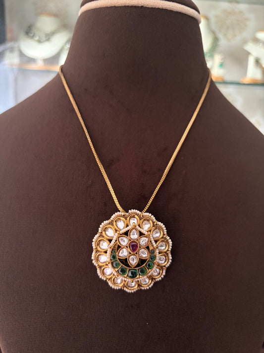 MS(442)Layla Jadau pendant set