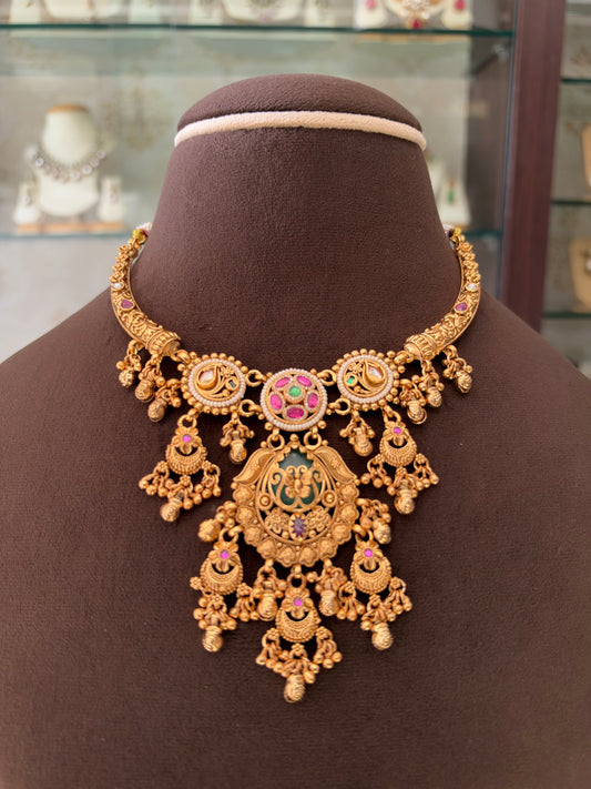 GT(560)Ahalya heritage necklace set