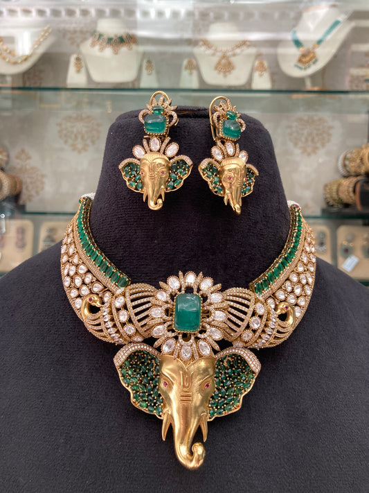 Ganesha Necklace set