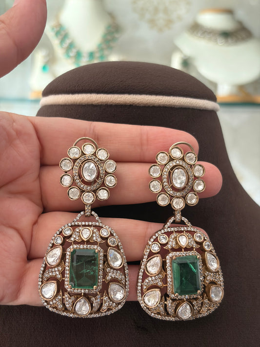 CH(1210)Masenate Polki necklace set