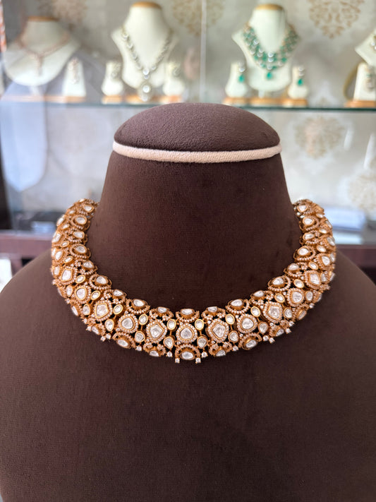 RD(1300)Sophia Polki necklace set