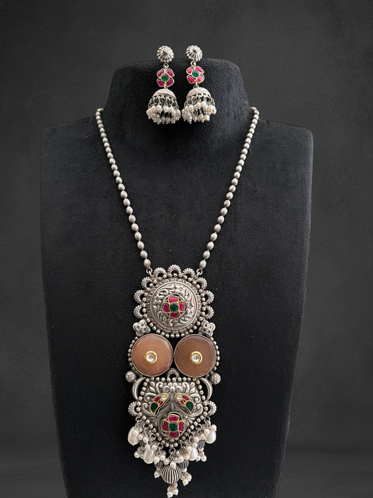 oxidised Necklace set