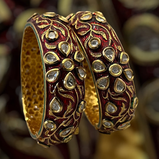 Polki Bangles
