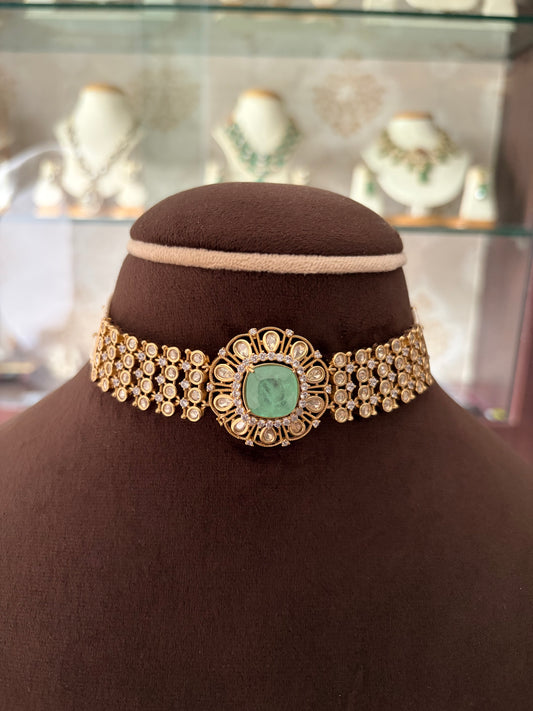 MS(543)Myra moissanite choker