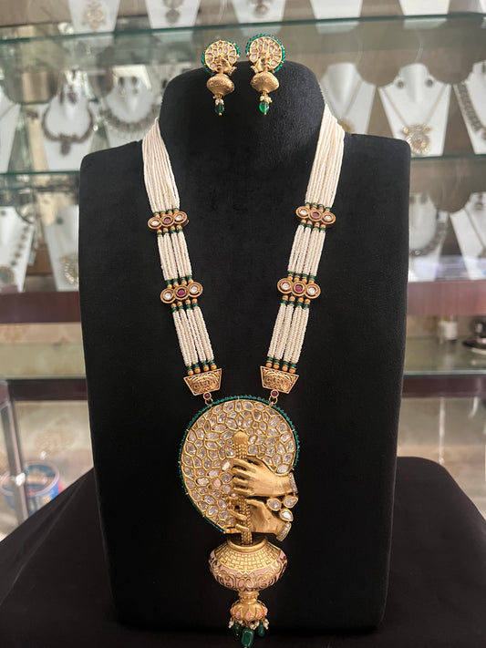 Long Krishna Necklace set