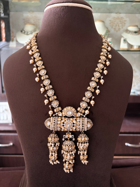 ER(1266)Adelaide antique long necklace set
