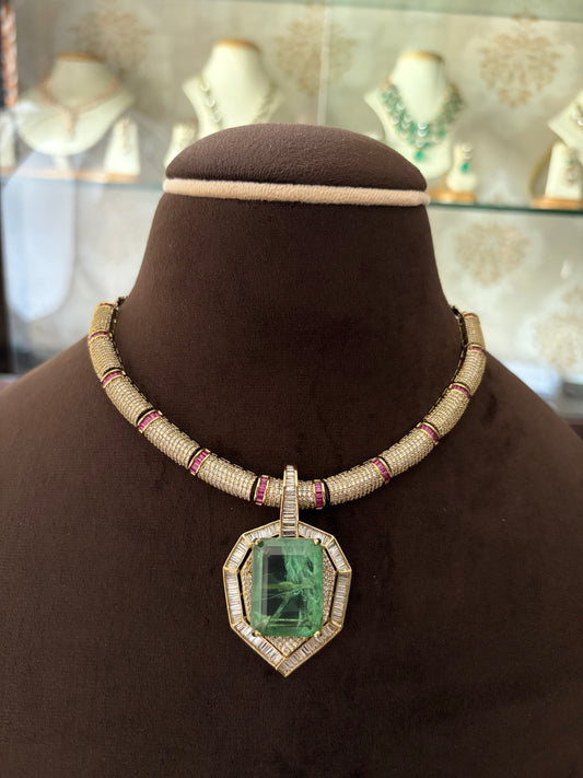 MS(993)Leonor designer necklace set