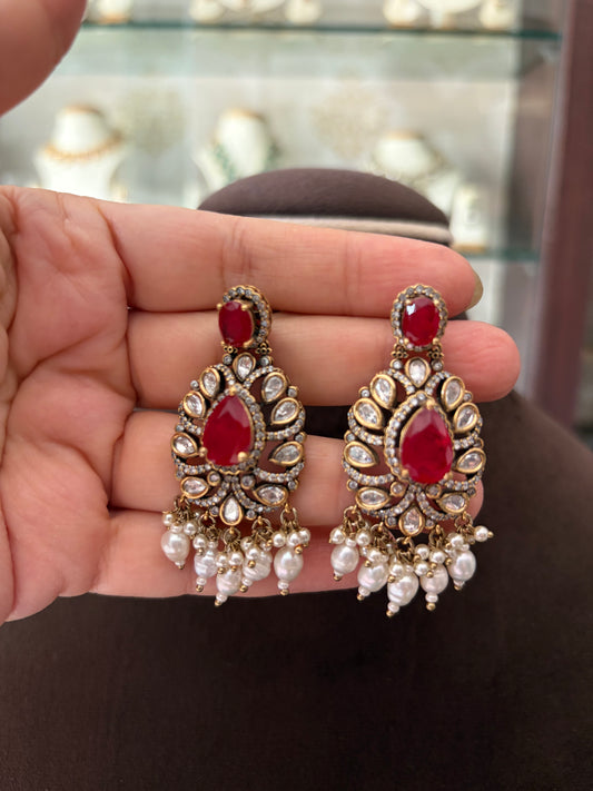 CH(1123)Soraya antique Polki necklace