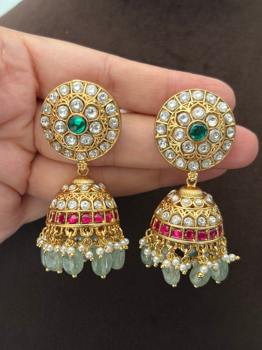 GT(298)Kalyani Jadau jhumki