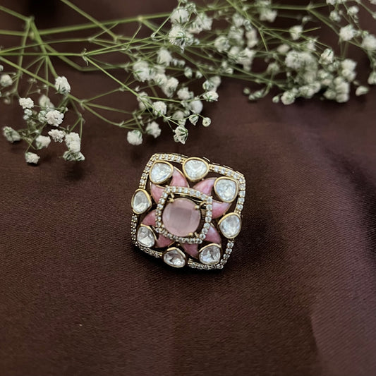 Polki Ring, Adjustable Size