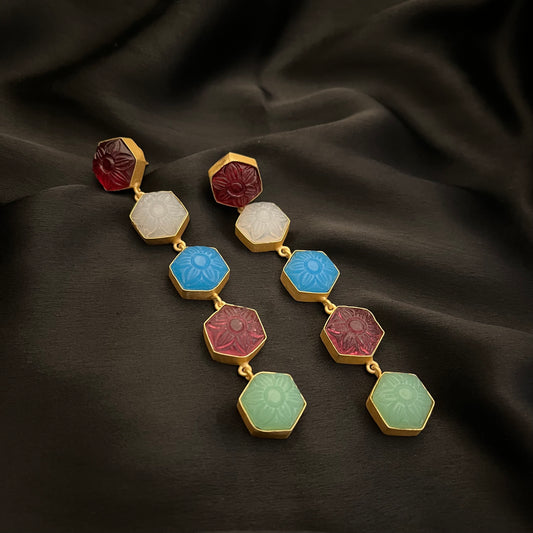 Long Handmade Earrings