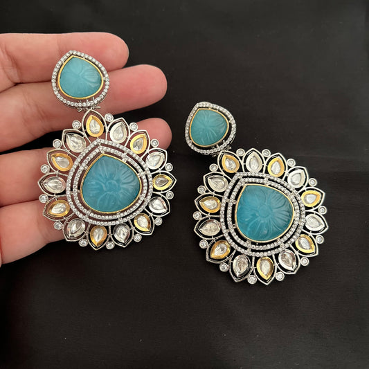 Kundan earrings