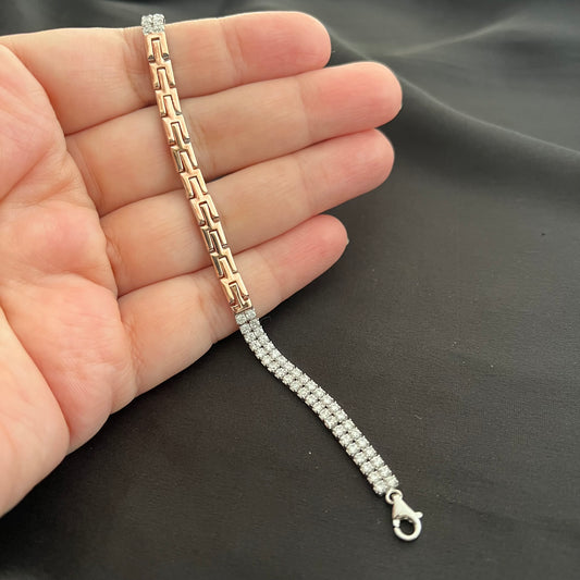 925 hallmark Italian silver bracelet