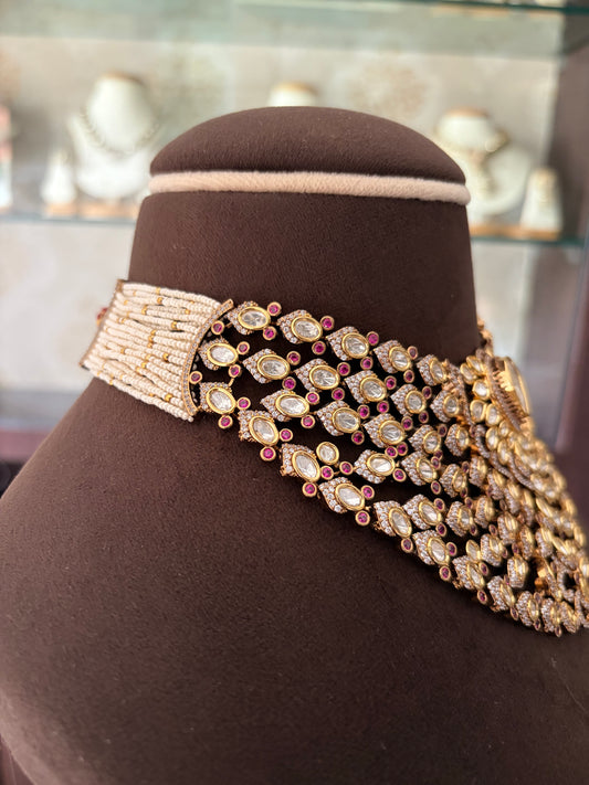 MP(3379)Pranavi designer necklace set