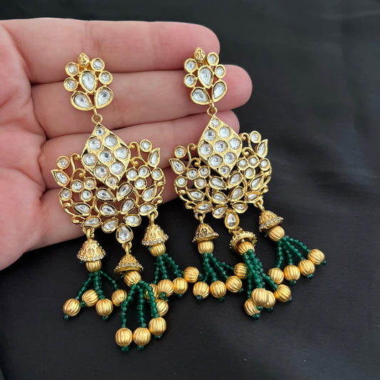 Polki Earrings