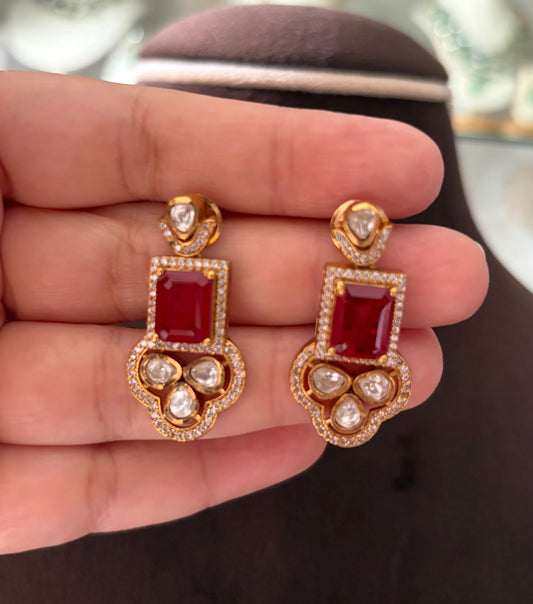 Vedika Polki necklace set