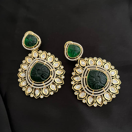 Kundan earrings
