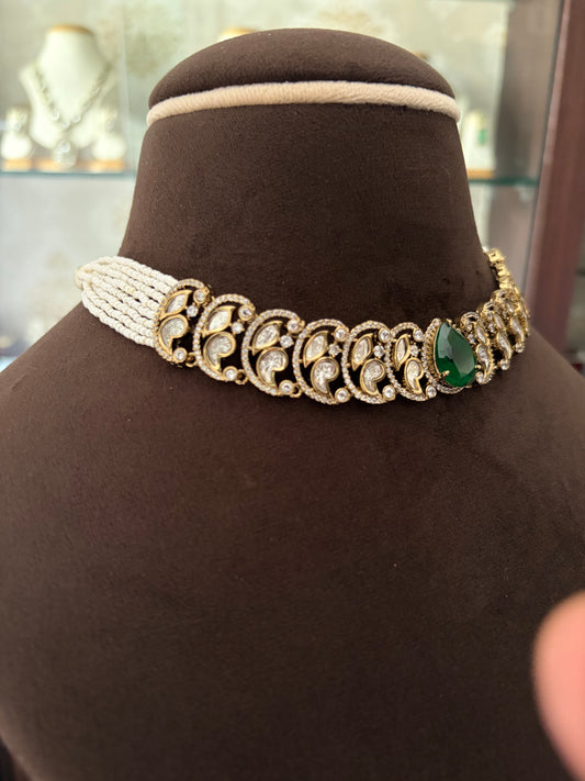 CD(787)Isabella antique choker