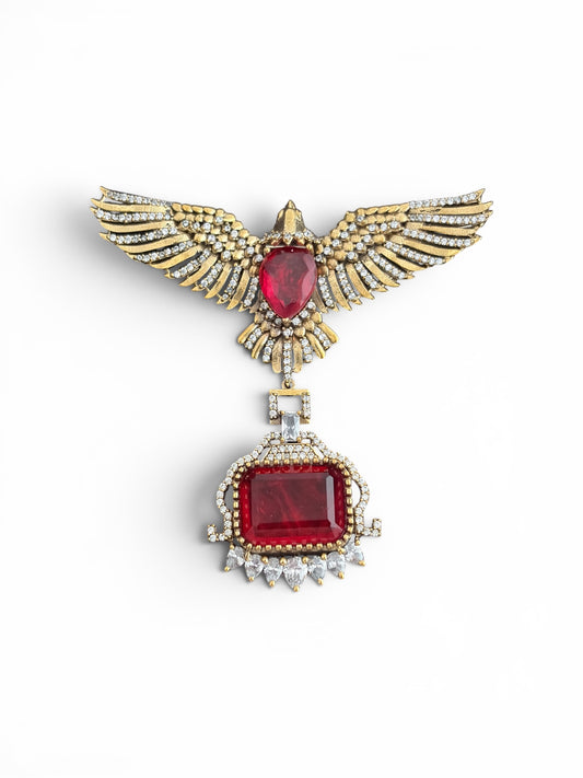 Eagle brooch