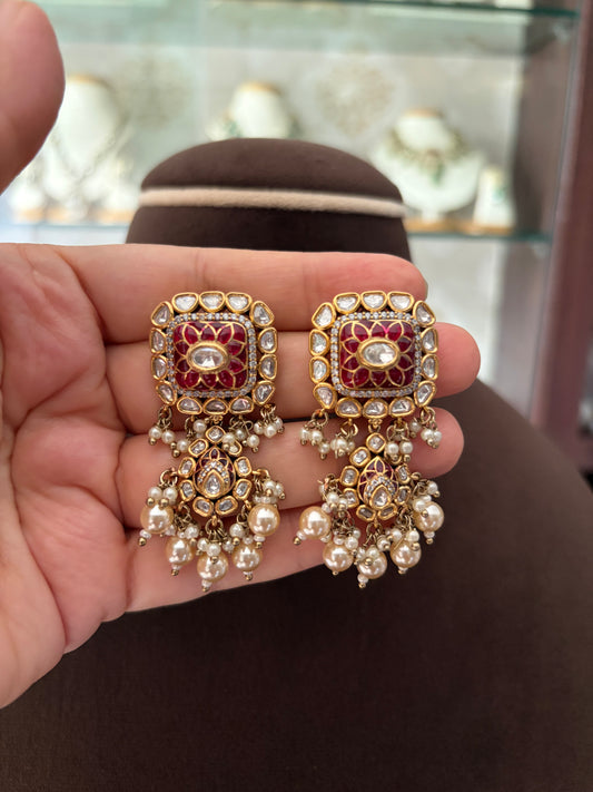CH(1437)Mrinalini traditional Polki choker