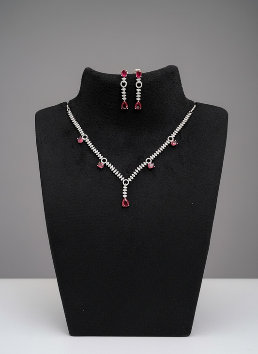 Ruby AD Necklace