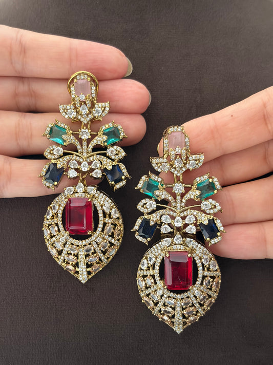 MS(417) Sabyasachi inspired earrings