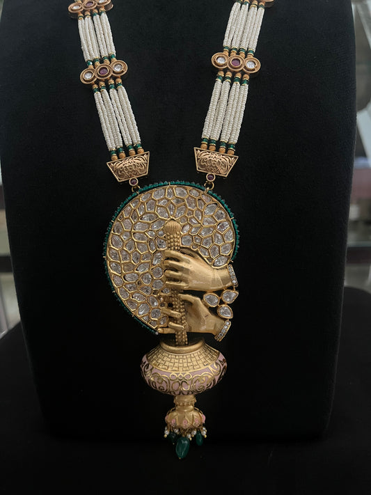 Long Krishna Necklace set