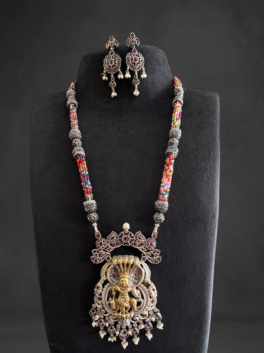 Long temple necklace