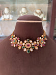 MS(910)Nitya choker cum Necklace set