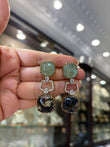 Sabyasachi inspired earring with doublet stone