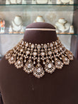 NP(4121)Tavishi flexible Polki necklace set