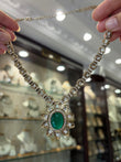 Antique finish Polki necklace