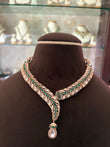 MS(748)V shape, Polki necklace