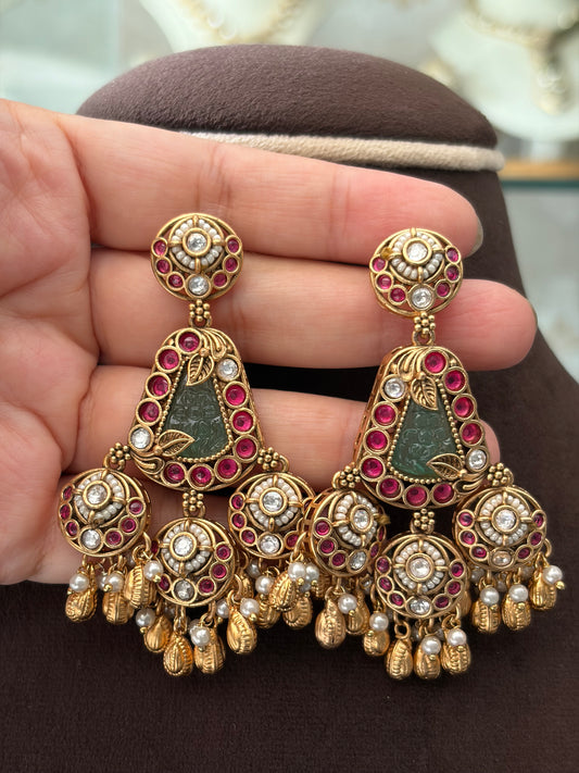 SL(750)Soumili heritage necklace set