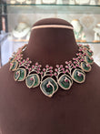 CH(1922)Emilia designer necklace set